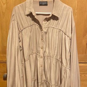 Kittenish, Tan Mini Dress, Size L